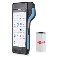 Terminal Portátil Android 16 Dongji Star, PDA con Escáner de Código de Barras, Impresora de Etiquetas Térmicas, Colector de Datos con Software para Almacén