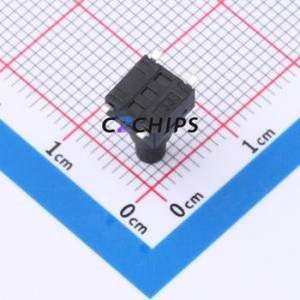 GT-TC120B-H110-L1 Tactile Switch SMD-4P,6.2x6.2mm Switch Single Pole Single Throw Round Button 2.5N Vertical Mount - Product Image 2