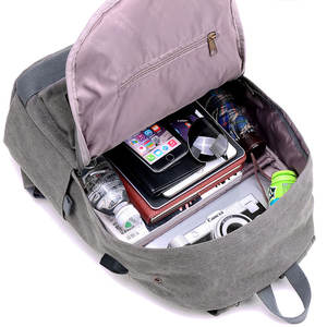 Custom China Supplier CustoOutdoor Durable Good Quality Sports Backpack Travel Camping Canvas Backpack for Men Backpack - Product Image 6