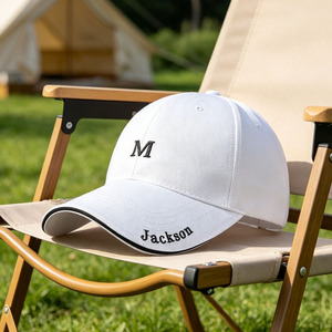 Gorra de Béisbol 100% Algodón para Hombre, Gorra de Béisbol con Bordado Personalizado, Gorra Simple de Algodón de Alta Calidad, Gorra Deportiva de Ocio para Golf - Product Image 2