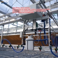 Invernadero Grande de Acero con Múltiples Tramos y Cubierta de Vidrio, de Bajo Costo y Alto Rendimiento para Agricultura Comercial y Proyectos de Exportación
