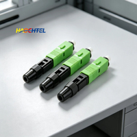Conector de Fibra Óptica SC APC para Montaje en Campo, Solución para Redes de Telecomunicaciones, Conector Rápido de Fibra Óptica