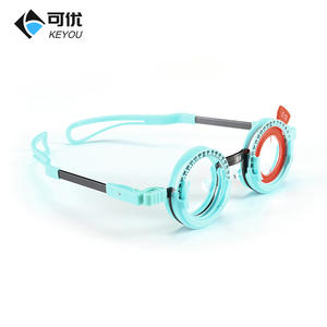 Monture d'essai Keyou ronde pleine monture avec branches réglables et verres interchangeables pour adultes unisexe - Product Image 3