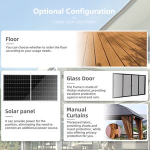Pavillon élégant connectable modulaire Offres Spéciales pour l'espace nouvellement ajouté d'activité dans la cour - Product Image 5