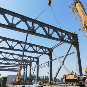 Services de traitement de pliage de coupe de soudure standard ASTM Pont léger en acier unique et produits de structure en fer et en acier - Product Image 4