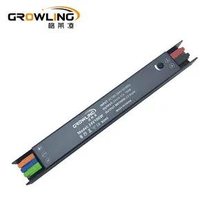 Trung Quốc thực hiện IP20 Nguồn cung cấp điện chuyển đổi 24V 100W nhôm hồ sơ dẫn lái xe cho tuyến tính chiếu sáng