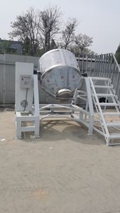 เครื่องผสมผงสแตนเลสแบบถัง 50/100/300 กก. แบบเกลียว สำหรับผสมอาหารและเคลือบเมล็ดพันธุ์ทางการเกษตร  ลดราคาพิเศษ - Product Image 6