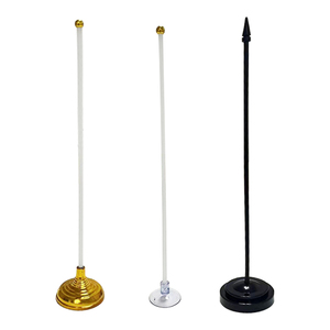 Venta al por mayor Oficina País nacional Mini bandera pequeña Bandera de escritorio Asiria Bandera de mesa de Asiria con soporte y base - Product Image 4