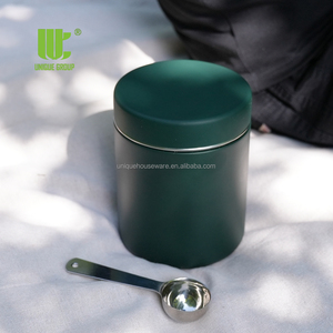 Leakproof thép không gỉ protein bột lưu trữ Jar với đo Scoop Bộ bổ sung dinh dưỡng container - Product Image 2