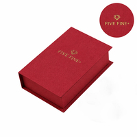 Boîte d'emballage de parfum rigide de luxe avec logo personnalisé, style livre, vide, en papier, pour flacon de parfum de 30 ml, 50 ml, 100 ml