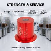 Conector hermético sellado USB3.0 2.0 con brida KF40, probado para fugas de helio, para equipos de recubrimiento al vacío