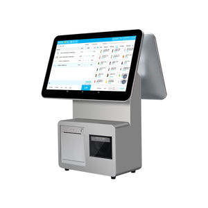 15.6 Inch <b>Pos</b> <b>System</b> Single Screen All in One Touch <b>POS</b> Machine Wind-ows <b>POS</b> Cashier with Scanner Built-in Printer - Product Image 4