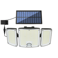 Lampe solaire de jardin de haute qualité Bright Bird, petite, 278 LED, étanche, avec détecteur de mouvement, pour la maison
