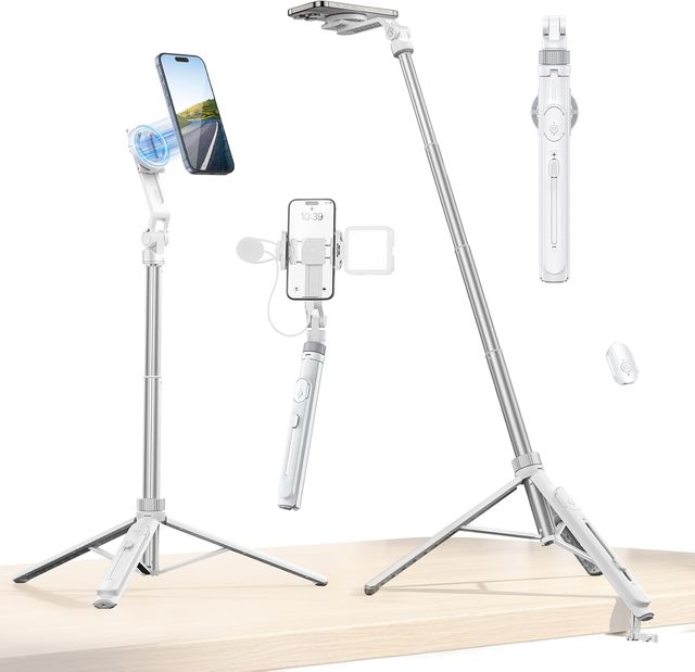 Ulanzi TT88 Overhead Selfie Stick Vlog Tripod Stand Extend Tripod Smartphone
