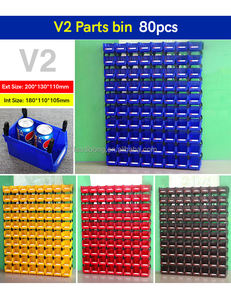 محطات عمل مستعملة لتخزين الأرفف لأجزاء حاوية صغيرة قابلة للتكديس - Product Image 3