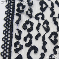 Délicat 21cm doux blanc maille brodé dentelle garniture noir doré imprimé léopard Floral pour les femmes Sexy Eco-Friendly Lingerie