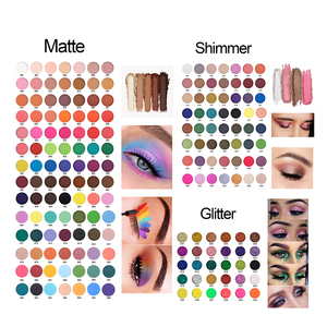 Palette de fards à paupières duochrome mat miroitant avec logo personnalisé en gros Palette de fards à paupières <span class=keywords><strong>Halloween</strong></span> de <span class=keywords><strong>maquillage</strong></span> hautement pigmenté - Product Image 6