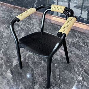 Vente en gros OEM ODM Mobilier de salon commercial Bar Café Bureau Cuisine Maison Hôtel Restaurant Bras Salle à manger Ensemble chaises - Product Image 5