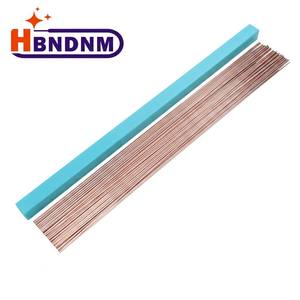 Precio de fábrica: Varilla de soldadura de plata al 45% BAg-1 (L310) de alta fluidez con cadmio para HVAC y refrigeración, soporte OBM personalizado - Product Image 1