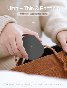 Chargeur sans fil de bureau magnétique blanc et noir <span class=keywords><strong>pas</strong></span> <span class=keywords><strong>cher</strong></span> 15W avec port Type-C pour montre connectée 9V/2A - Product Image 4