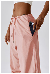 Vendite calde nuovi pantaloni da Jogger da allenamento per <span class=keywords><strong>donna</strong></span> pantaloni della tuta <span class=keywords><strong>Cargo</strong></span> pantaloni larghi - Product Image 5