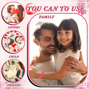 Venta al por mayor personalizado amor pulsera de silicona Día de San Valentín Rosa goma alfabeto letra impresión pulsera para parejas - Product Image 4