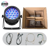 Projecteur LED Zoom Wash 19x10W RGBW 4-en-1 IP65 200W DMX Étanche pour Scène 8-35 °   Zoom pour événements en plein air