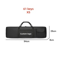 Wholesale 61 Key Electronic Keyboard Piano Bag Custom Professional Music Gear Bag 61-Key 88-Key Keyboard Case Digital Piano Case