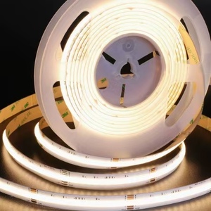 ไฟ LED COB แบบไร้รอยต่อ No Dot Seamless COB แถบไฟ LED 12V 24V แบบยืดหยุ่นโค้งงอได้ สำหรับตกแต่งบ้าน เพดาน ตู้เสื้อผ้า ไฟสร้างบรรยากาศ - Product Image 1