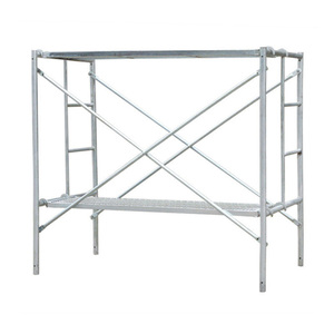 Nhà Máy Giá Sơn mạ kẽm H khung thép toàn bộ giàn giáo sắt H khung với sàn kim loại - Product Image 2