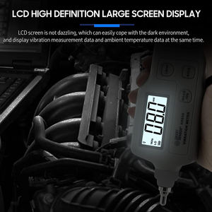 Gamme de mesure 0,1~199,9 m/s Vibromètre numérique Vibromètre LCD Analyseur de fréquence de vibration électronique Testeur - Product Image 6
