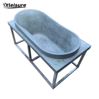 Moule de baignoire en acrylique ovale autoportant de haute qualité Baignoires de spa à remous autonomes modernes pour trempage de salle de bain