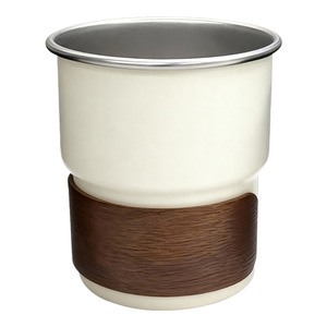 Stainless Steel Mouthwash Cup <b>Set</b> Triple Holder Mildew Proof Toothbrush Cup For <b>Bathroom</b> - Product Image 5