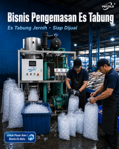 Macchina per Ghiaccio a Tubo da 3 Tonnellate per Centri di Asta di Pesce e Porti di Pesca |   Macchina per Ghiaccio in Tubi da 3000kg Indonesia - Product Image 6