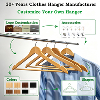Cintres en bois personnalisés pour magasins de vêtements, cintres pour vêtements, costumes, manteaux, robes, Perchas De Madera, Cintre Vêtement Personnalisé
