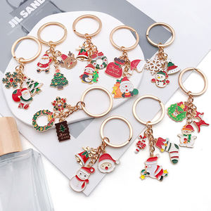 En iyi seçim noel Metal hediye üreticisi çocuklar ve öğrenci için özel tasarlanmış emaye anahtarlıklar - Product Image 5