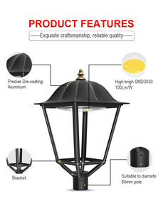 Prix d'usine, vente en gros, lampes de jardin extérieures en aluminium moulé sous pression 50W 100W, éclairage paysager IP65 pour pelouse, trottoir, FL-TYD-AT1 - Product Image 4