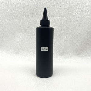 Bon marché Stock 250ml bouteilles vides en plastique PE-HD noir mat 250ml bouteilles en plastique à presser pour ongles <span class=keywords><strong>liquide</strong></span> monomère vernis à ongles bouteille en plastique HDPE - Product Image 1