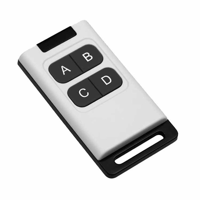 433MHZ 315MHZ Four Channel Wireless Remote Controller Garage Door Rolling Code RF Remote Control