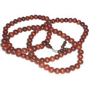 PARIJAT artisanat tibétain prière perles collier Japa Mala méditation Yoga pour hommes femmes bon pour Puja Rudraksha graine Japa Mala - Product Image 1