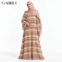 Abaya Kaftan élégante pour femmes musulmanes, été, luxe, Dubaï, perles, broderies, paillettes, colorée, faite à la main, Eid Ramadan, vente en gros