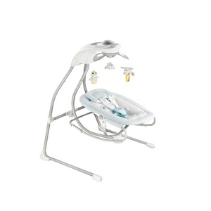 Musique automatique bébé balançoire lit électrique portable berceau bébé balançoire chaise avec des jouets - Product Image 3