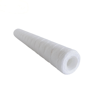 Cartouche filtrante industrielle robuste à filtre enroulé, cuve sous pression 50 pouces, 120 microns, poignée en acier inoxydable, 500 L/heure pour applications chimiques - Product Image 1