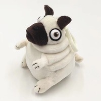 Peluche de chien mignon et moche (Pug, Shar-Pei, Pékinois) avec rembourrage en coton PP, 11-30 cm, pour les 14 ans et plus