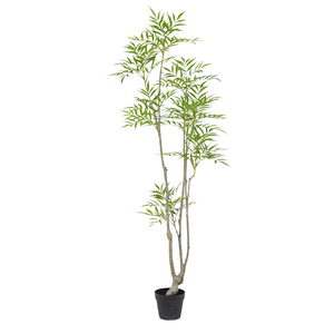 Plante artificielle d'intérieur haut de gamme, légèrement luxueuse, en plastique, grande plante d'angle, résistante aux UV, moderne - Product Image 1