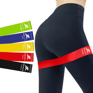 Logo personalizzato TPE/lattice riciclabile Loop Band Yoga palestra esercizio di resistenza in gomma allenamento terapeutico elastico Fitness - Product Image 2