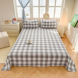 <span class=keywords><strong>Lenzuola</strong></span> in cotone singolo doppio per dormitorio, tinte in filo, <span class=keywords><strong>lenzuola</strong></span> nude per l'acquisto all'ingrosso di gruppo, monouso - Product Image 5
