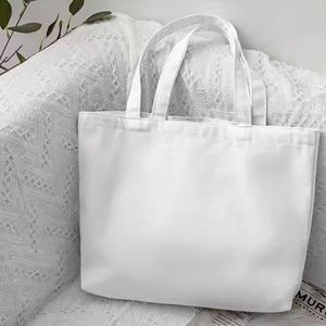 Wholesale High Quality Multi Color Reusable Grocery Shopping Long Canvas Tote Bag Custom Logo <b>Box</b> Packaging for Daily Travel - Product Image 4