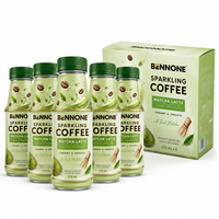 Série Café : Oat Latte, Matcha Latte, Café au Chocolat, Americano au Citron 330ml en Canette et en Bouteille BENNONE Marque Privée Personnalisée