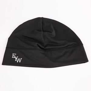 หมวกบีนนี่น้ำหนักเบาสำหรับวิ่งและปั่นจักรยาน พิมพ์ลายโลโก้ สำหรับผู้หญิงและผู้ชาย ซับในผ้าไหมซาติน เหมาะสำหรับชายหาดและธุรกิจ รับผลิตตามสั่งขายส่ง - Product Image 6